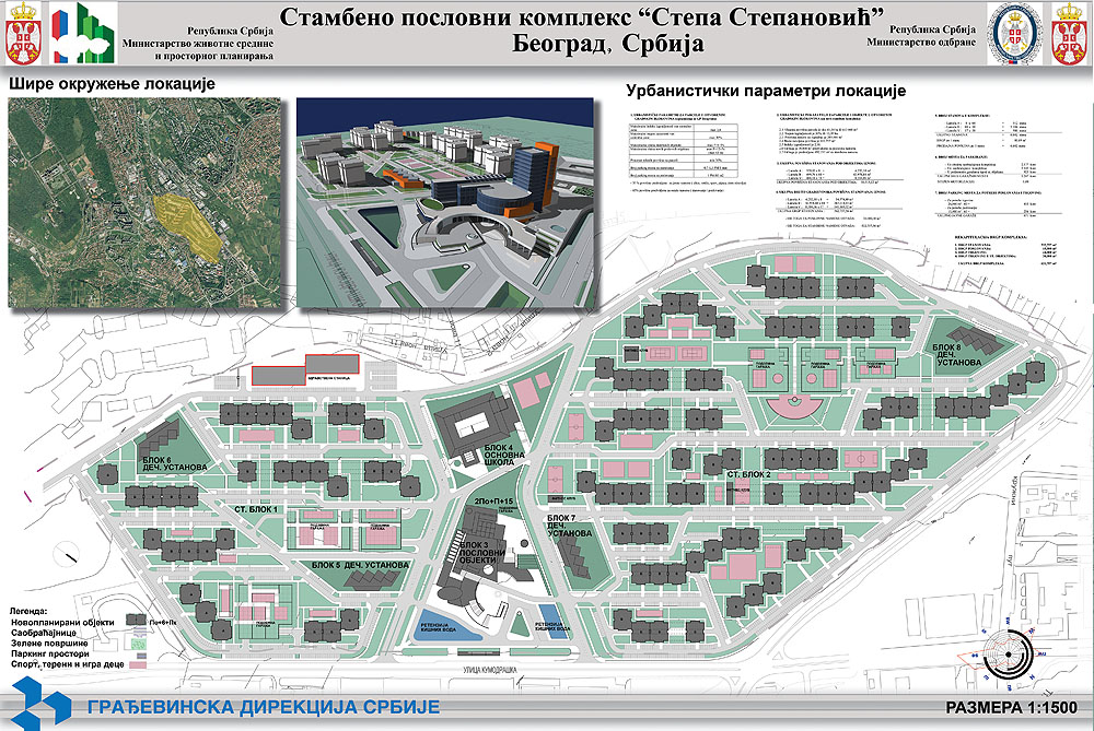 ЖИЛИЩНО-ДЕЛОВОЙ КОМПЛЕКС «СТЕПА СТЕПАНОВИЧ», г.Белград, Республика Сербия